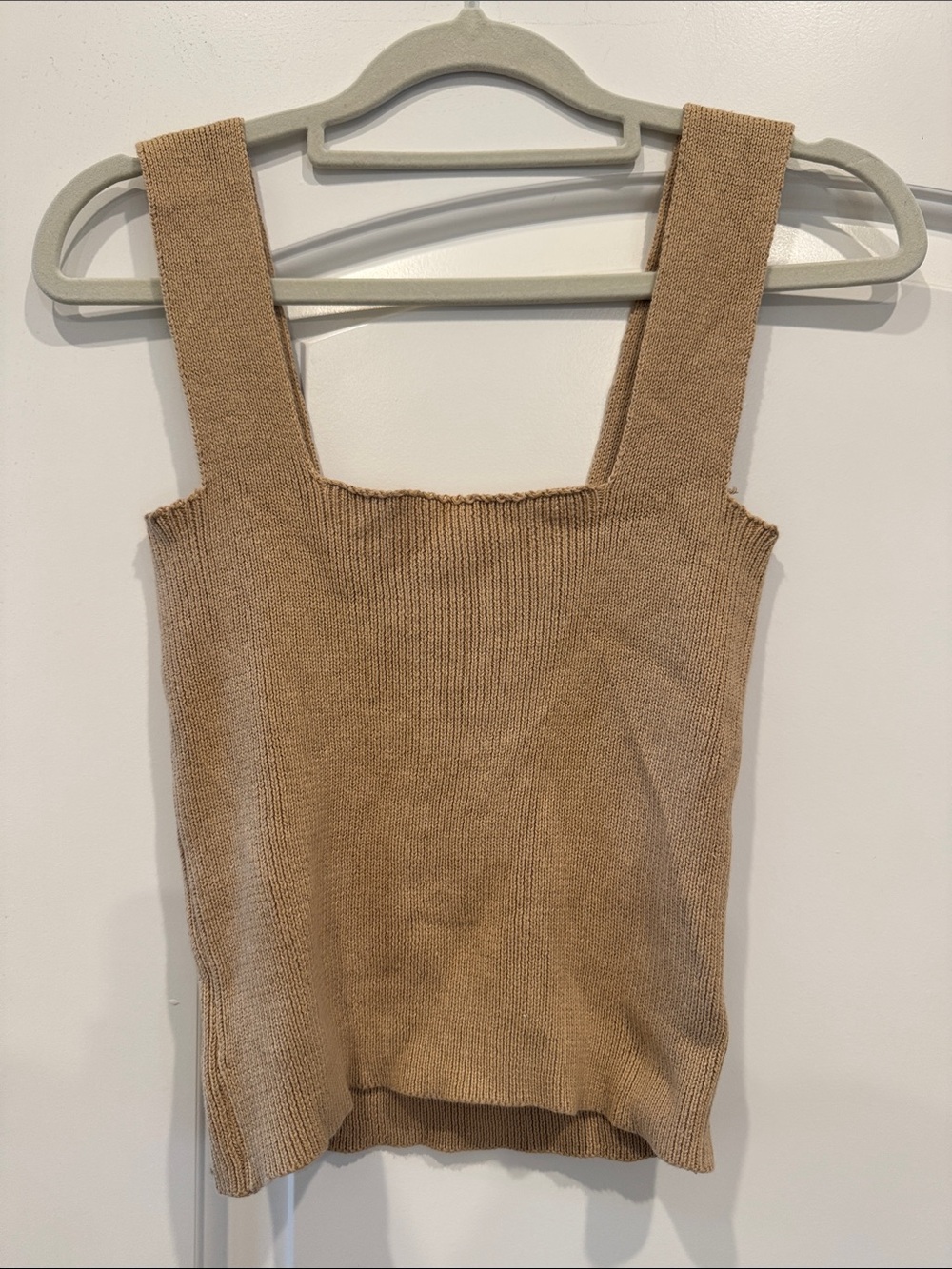 Knit tank top